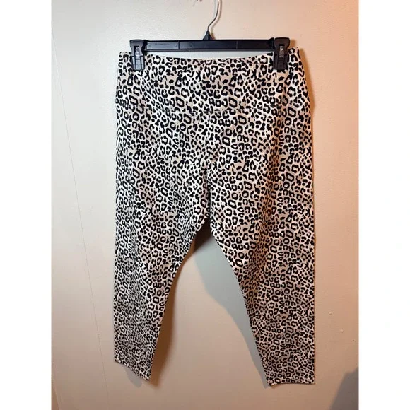 Intro Love the Fit Leopard Print Leggings Revolutionary Tummy Control XLarge - Picture 4 of 5